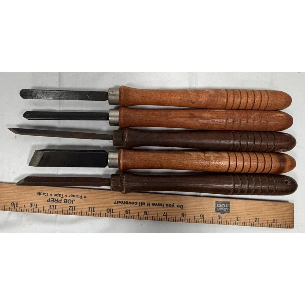 Craftsman Wood Lathe Chisel Set 5pc Professional USA